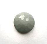B11567 14mm Mid Grey Domed Honeycomb Shank Button - Ribbonmoon