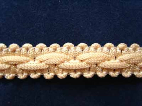 FT282 12mm Antique Cream Braid Trimming