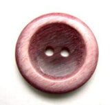 B11789 19mm Frosted Burgundy High Gloss 2 Hole Button - Ribbonmoon