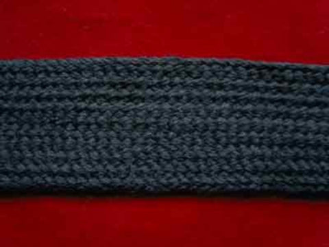 FT1685 25mm Smoked Grey Soft Braid Trimming