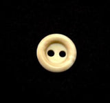 B16639 11mm Tonal Creams Bone Sheen 2 Hole Button - Ribbonmoon