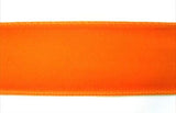 R4847 25mm Orange Wire Edged Taffeta Ribbon - Ribbonmoon