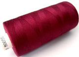 MOON 55 Pale Burgundy Coates Sewing Thread,Spun Polyester 1000 Yard Spool, 120's - Ribbonmoon