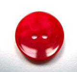 B16085 17mm Tonal Red and Pink Shimmery Gloss 2 Hole Button - Ribbonmoon