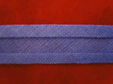 BB161 13mm Deep Lupin Blue 100% Cotton Bias Binding - Ribbonmoon