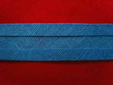 BB164 13mm Light Royal Blue 100% Cotton Bias Binding - Ribbonmoon