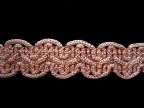 FT1356 16mm Peachy Pink Rachel Braid Trim