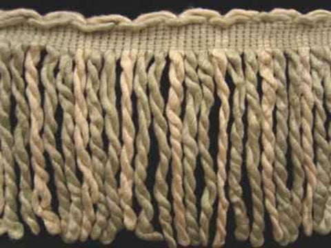 FT1671 14cm Eau De Nil Green and Cream Bullion Fringe - Ribbonmoon