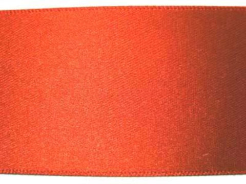 R2817 50mm Pale Rust Single Faced Satin Ribbon by Berisfords - Ribbonmoon