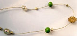 R1770  Gold Wire with Beads and Metallic Decorations