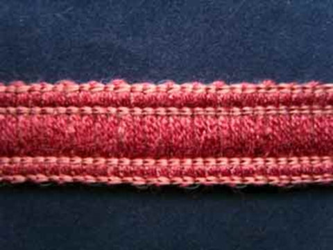 FT1086 16mm Dusky Hot Pink Soft Woolly Braid Trimming - Ribbonmoon