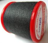 Strong Sewing Thread Dark Grey 513 Multi Purpose,70% polyester, 30% cotton - Ribbonmoon