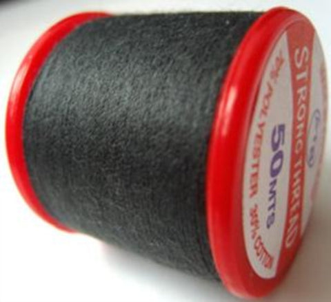 Strong Sewing Thread Dark Grey 513 Multi Purpose,70% polyester, 30% cotton - Ribbonmoon