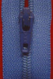 Z1882 YKK 51cm Dusky Blue Nylon No.3 Closed End Zip - Ribbonmoon