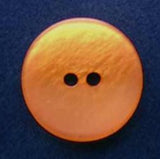 B2847 18mm Tonal Orange Dusk Pearlised 2 Hole Button - Ribbonmoon