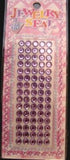 STICKJEWEL03 6mm Lilac Self Adhesive Diamante Jewel Rhinestones