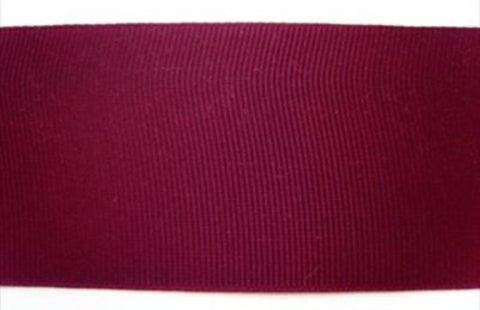 R5489 50mm Burgundy Polyester Grosgrain Ribbon by Berisfords - Ribbonmoon