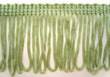 FT2216 46mm Dusky Mint Green Looped Dress Fringe - Ribbonmoon