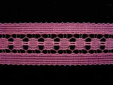 L092 23mm Dusky Hot Pink Flat Lace - Ribbonmoon