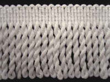 FT1746 5cm White Cotton Bullion Fringe - Ribbonmoon