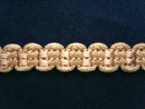 FT361 9mm Tonal Pale Beige Braid Trimming - Ribbonmoon