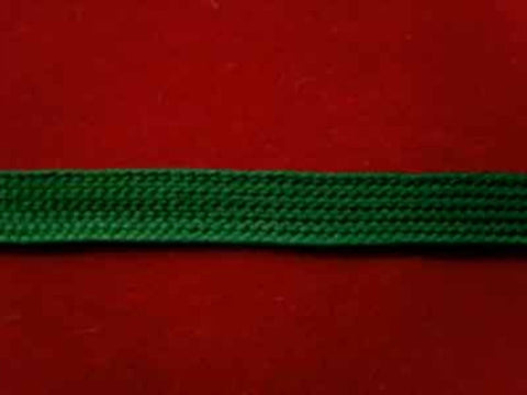 FT1644 6mm Bottle Green Flat Braid Trimming