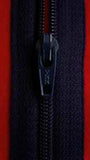 Z0020 YKK 15cm Midnight Navy Nylon No.3 Closed End Zip - Ribbonmoon