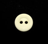 B16459 11mm Antique Ivory Matt 2 Hole Button