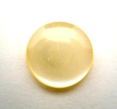 B14250 17mm Pale Buttercup Pearlised Polyester Shank Button - Ribbonmoon