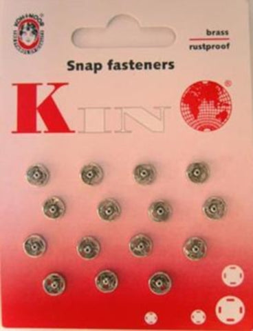 SF12 6mm Nickel Plated Brass Snap Fasteners. Size 00 - Ribbonmoon