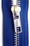 Z4783 41cm Royal Blue YKK Metal Teeth No.5 Open End Zip - Ribbonmoon