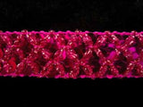 SQBRAID07 23mm Cirece Sequin Braid with Iridescent Stitching - Ribbonmoon
