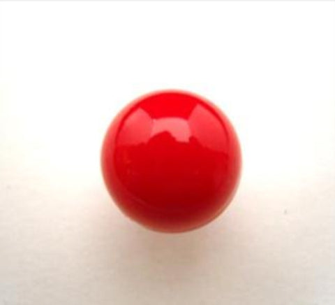 TM09 11mm Red Glossy Ball Toy Making Nose Component