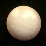 B11596 20mm Frosted Cream Glossy Shank Button - Ribbonmoon