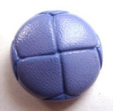 B12593 20mm Lupin Leather Effect "Football" Shank Button - Ribbonmoon