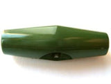 B8860 31mm Leaf Green Toggle Button with a Hole Built into the Back. - Ribbonmoon