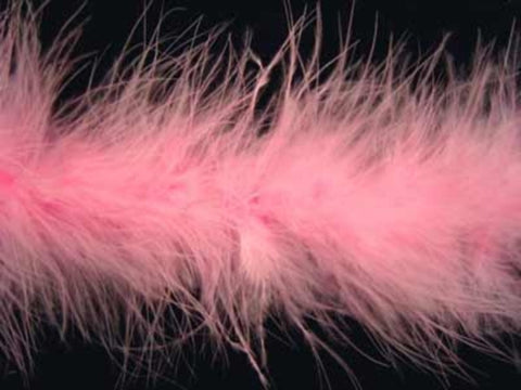 MARAB10 Pink Marabou String  (Swansdown). Turkey Feather - Ribbonmoon