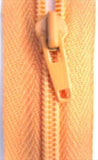 Z4503 Optilon 54cm Pale Saffron Nylon No.3 Closed End Zip - Ribbonmoon