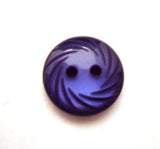 B10231 13mm Tonal Blues Polyester 2 Hole Button - Ribbonmoon