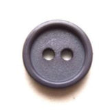 B7482 14mm Grey Mauve Matt Centre 2 Hole Button - Ribbonmoon