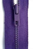 Z4898 ykk 51cm Purple Closed End Zip No.2, Metal Teeth - Ribbonmoon