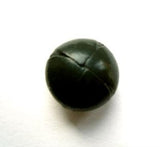 B12492 17mm Holly Green Real Leather Shank Button - Ribbonmoon