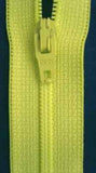 Z4494 Optilon 13cm Sunny Lime Nylon No.3 Closed End Zip - Ribbonmoon