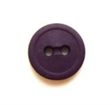 B8343 13mm Blackberrry Matt 2 Hole Button - Ribbonmoon