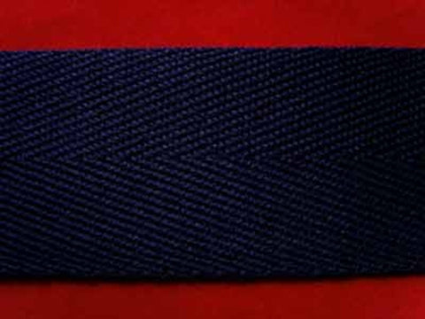 VTAPE4 38mm Navy Acrylic V Tape Webbing - Ribbonmoon