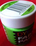 FABPAINTGRN-DF Green Dylon Fabric Paint 25ml Bottle for Dark Fabrics - Ribbonmoon