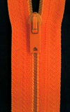 Z0198 51cm Orange Nylon No.3 Closed End Zip - Ribbonmoon