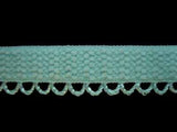 E060 13mm Pale Turquoise Soft Back Elastic. - Ribbonmoon