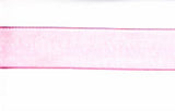 R4467 16mm Rose Pink Nylon Super Sheer Ribbon - Ribbonmoon