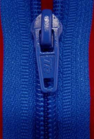 Z2906 59cm Dark Royal Blue Nylon No.5 Open End Zip - Ribbonmoon